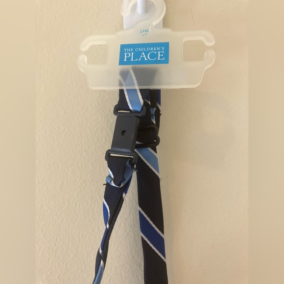 NEW- Children’s Place Blue Tie. Size 24M-4T - Picture 3 of 5